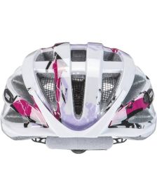 Rattakiiver Uvex air wing, white-pink, 52-57cm