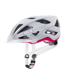 jalgrattakiiver-uvex-city-active-papyrus-neonpink-mat-shiny