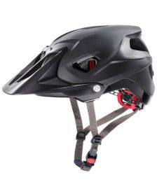 Rattakiiver Uvex quatro integrale, black mat/shiny, 52-57cm