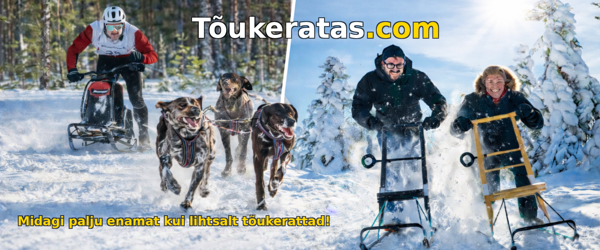 Tõukeratas.com tõukekelgud ja tõukerattad talvespordiks