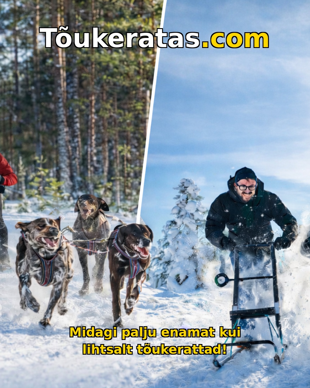 Tõukeratas.com tõukekelgud ja tõukerattad talvespordiks